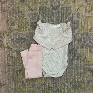 Baby Jamie Kay Bodysuit and Legging Set Size 1 year